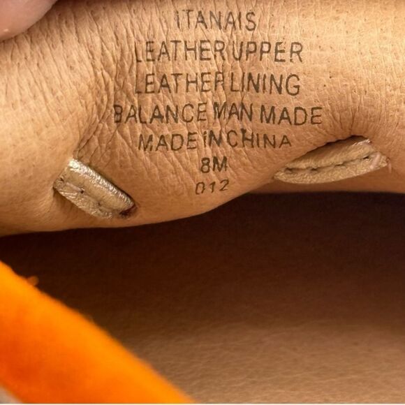 Ivanka Trump  Suede Stylish Pink and Orange Driving Loafers. Size 8 M,Leather - Picture 2 of 8